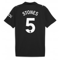 Stroje piłkarskie Manchester City John Stones #5 Koszulka Wyjazdowej 2025-26 Krótki Rękaw